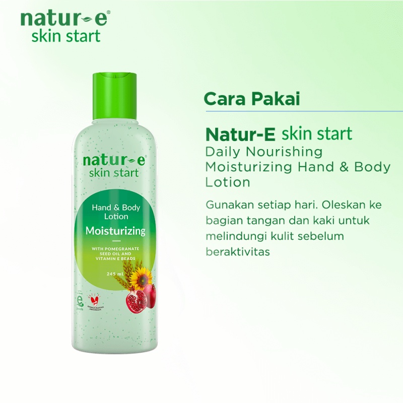 Natur-E Hijau Hand &amp; Body Lotion 245 ml