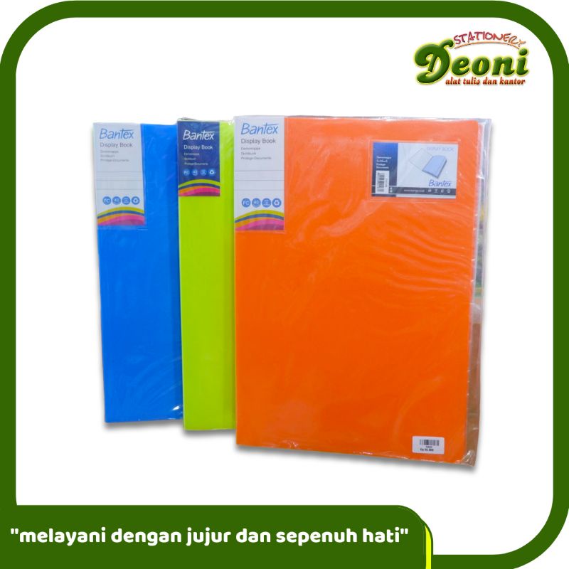 

BANTEX Clear Holder / Display Book 3185 F4 (40 Lembar)