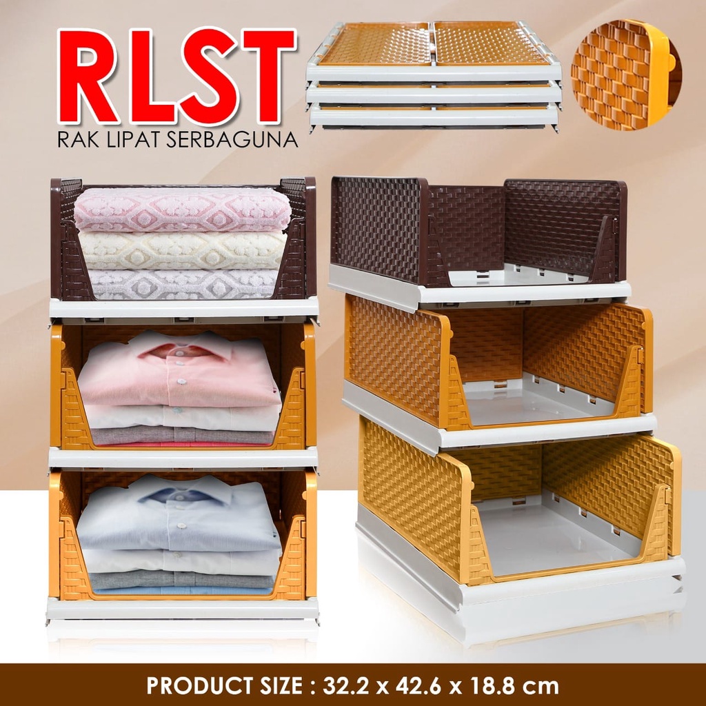 RAK LIPAT SUSUN BAJU / RAK LIPAT SERBAGUNA / RAK LIPAT GESER