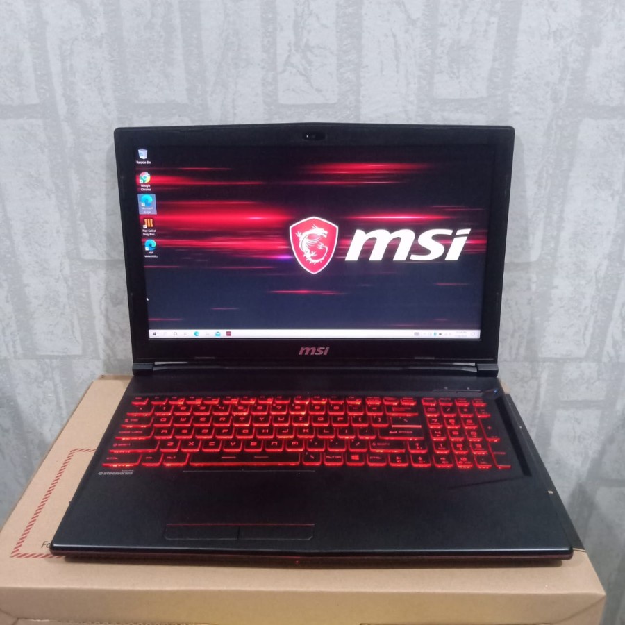 MSI GL63 8RC GTX 1050 Laptop Gaming Murah