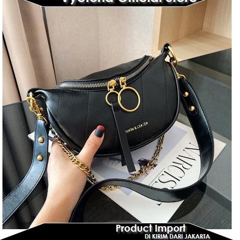 GROSIR (COD) Vyctoria VOS30337 Tas Pinggang Wanita Waistbag Import Slingbag Promo EL5053 JTF30337 CR