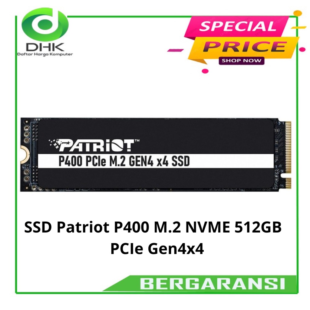 SSD Patriot P400 M.2 NVME 512GB   PCIe Gen4x4