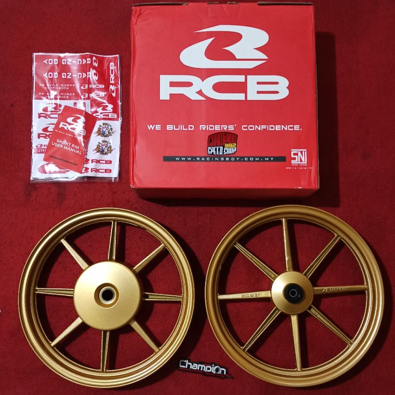 Pelek Velg RCB Racing Boy SP811 SP 811 Gold Honda Vario 125 Vario 150