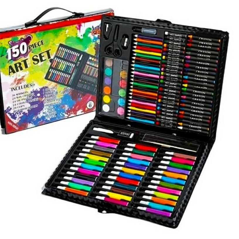 

Kekinian ア PENSIL WARNA 1SET - PENSIL WARNA SET CRAYON COLOURING SET 150PCS ART - GT