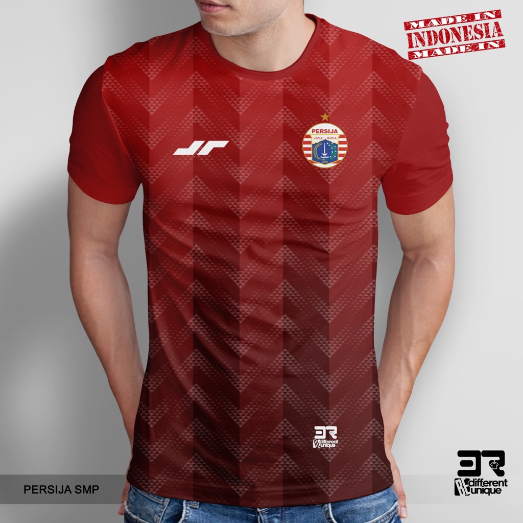 [ COD ] KAOS PRINTING GAMBAR TEAM SEPAKBOLA PERSIJA SMP - BAJU SEPAK BOLA INDONESIA DISTRO ORIGINAL 