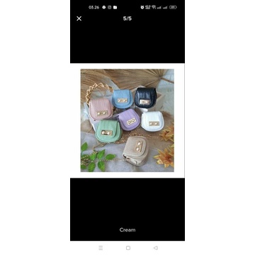 tas selempang mini pearl