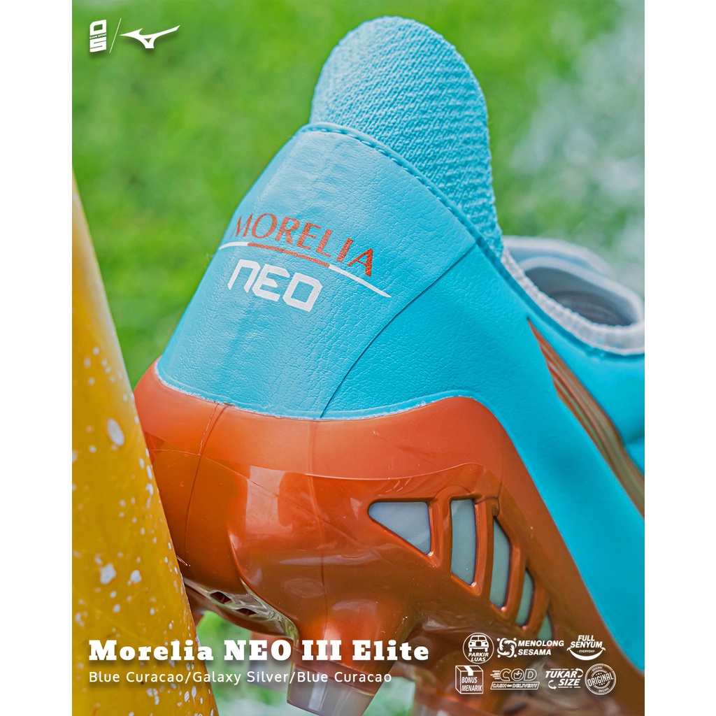 GRATIS ONGKIR !!! SEPATU SEPAK BOLA ORIGINAL MIZUNO MORELIA NEO III ELITE 2 WARNA TERBARU DISKON OJANSPORT