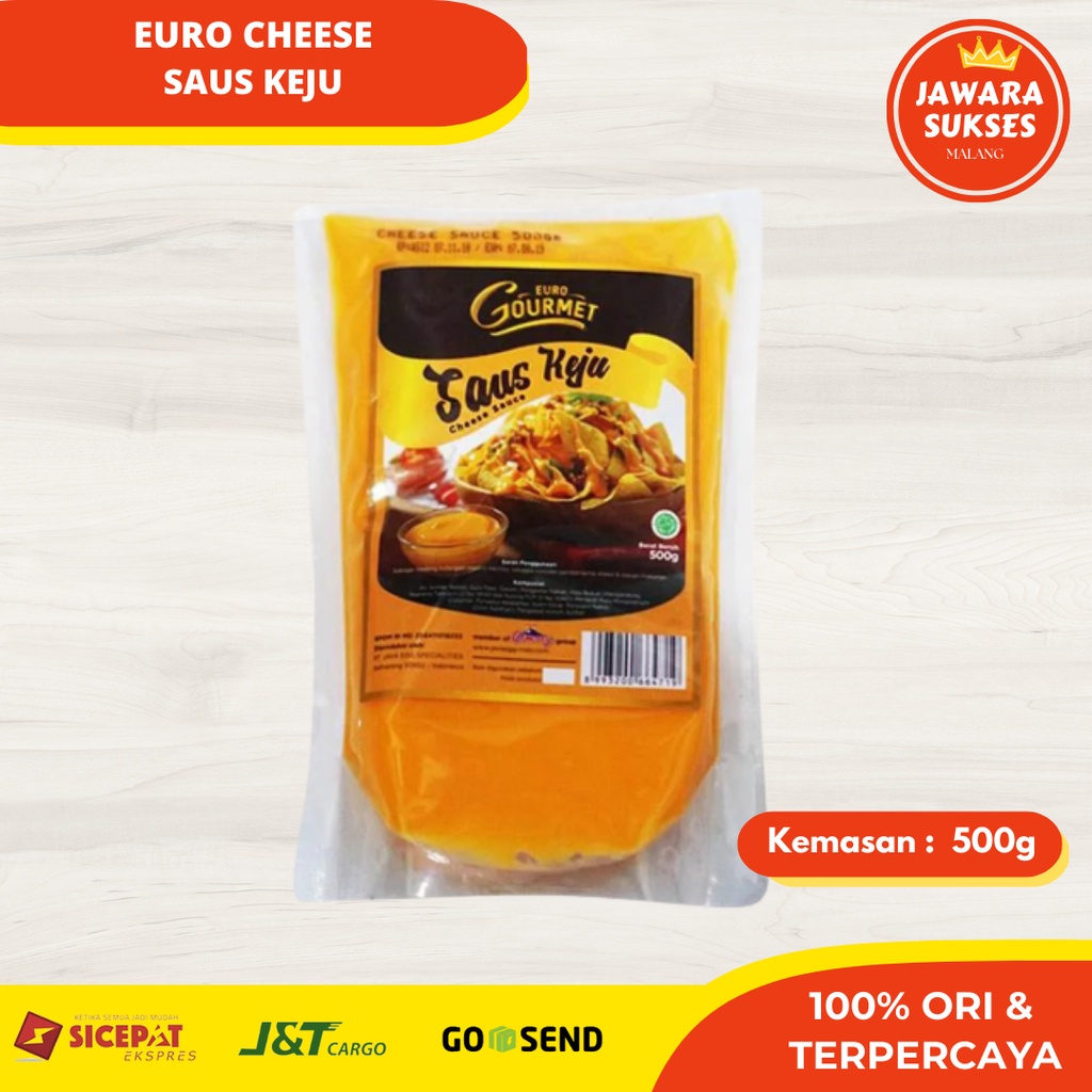 

Euro Cheese Sauce 500gr | Euro Gourmet Saus Keju