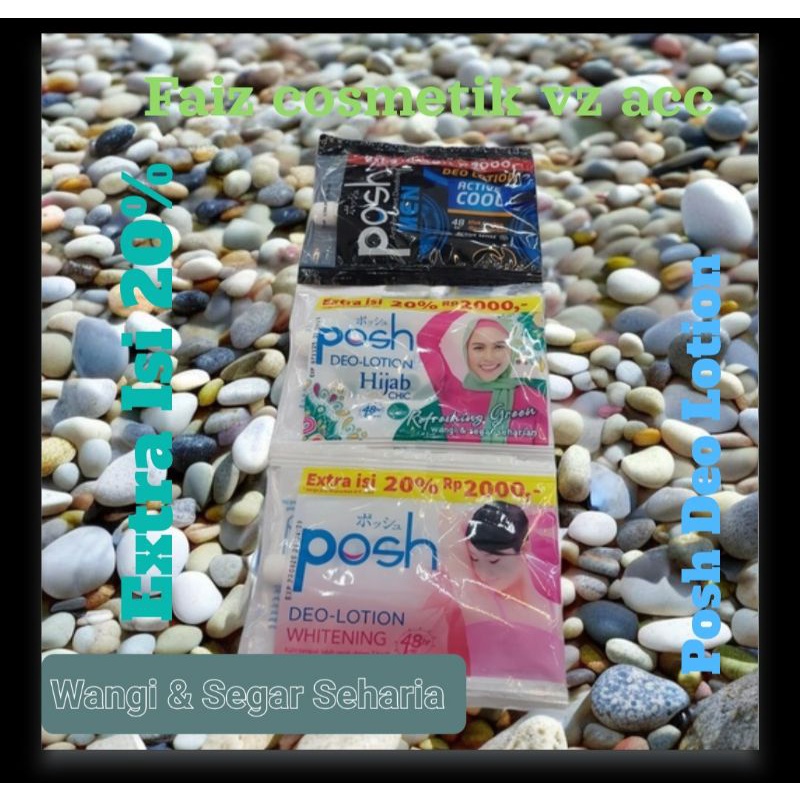 POSH Deo Lotion Sachet 11gr [satuan] &amp; [lusinan]