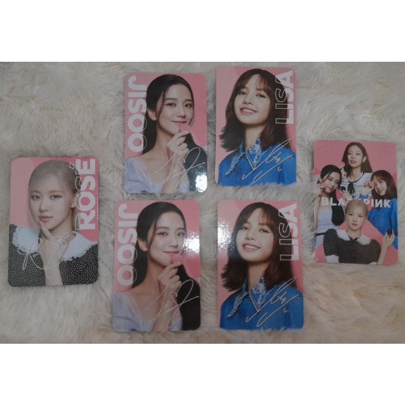 Photocard Official Oreo X Blackpink | PC Oreo Blackpink Lisa, Jisoo, Rose, Jennie | fanplace store