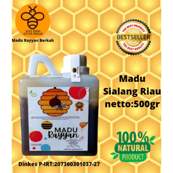 

Madu Asli Murni Sialang Riau madu hutan 500gr