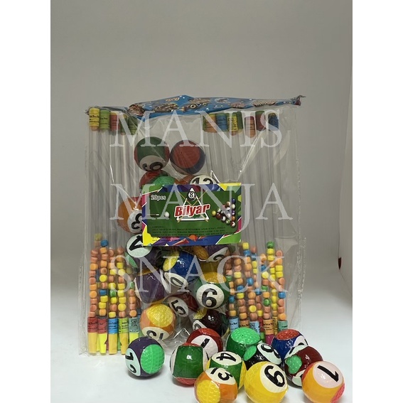 

Permen Bola Bilyar Candy isi 20 pcs