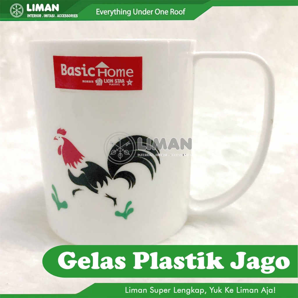 Gelas Plastik Ayam Jago