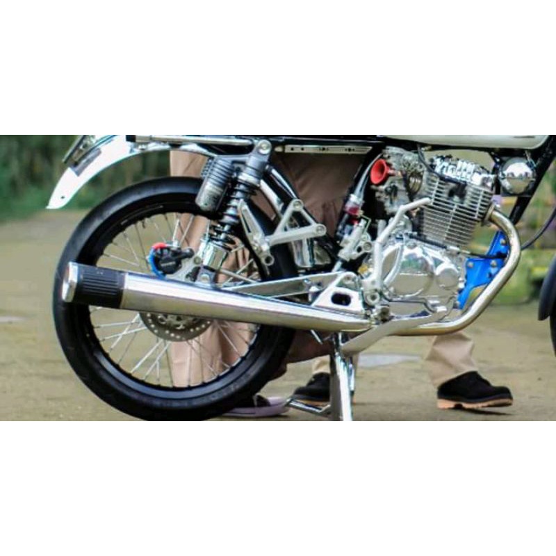 KNALPOT HM KEG / KEH  ORIGINAL GL PRO SECOND BEKAS PAKAI MULUS