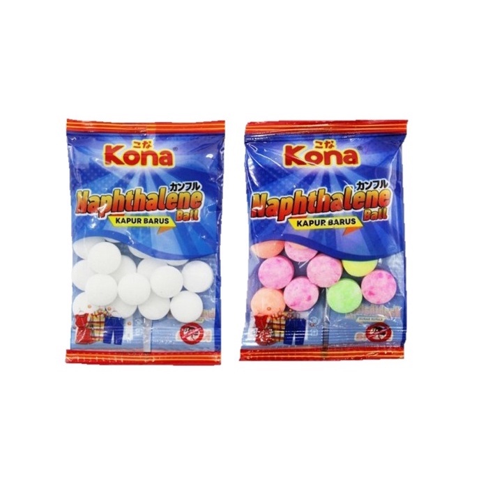 kapur barus kamper harga murah / Kamper Ball / toilet Ball Kona sachet