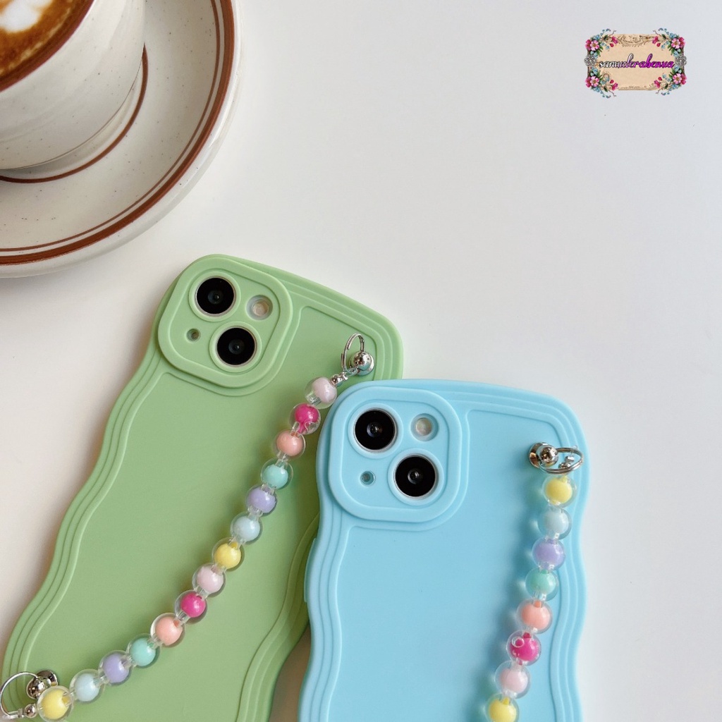 GC02 SOFTCASE GELOMBANG RANTAI MANIK FOR REALME C2 C1 3 5 5I 5S 8 8I 9 PRO PLUS 10 C11 C12 C25 C15 C17 7I C20 C11 2021 C21Y C25Y C30 C31 C33 C35 V23 NARZO 20 50I 50A PRIME SB4727