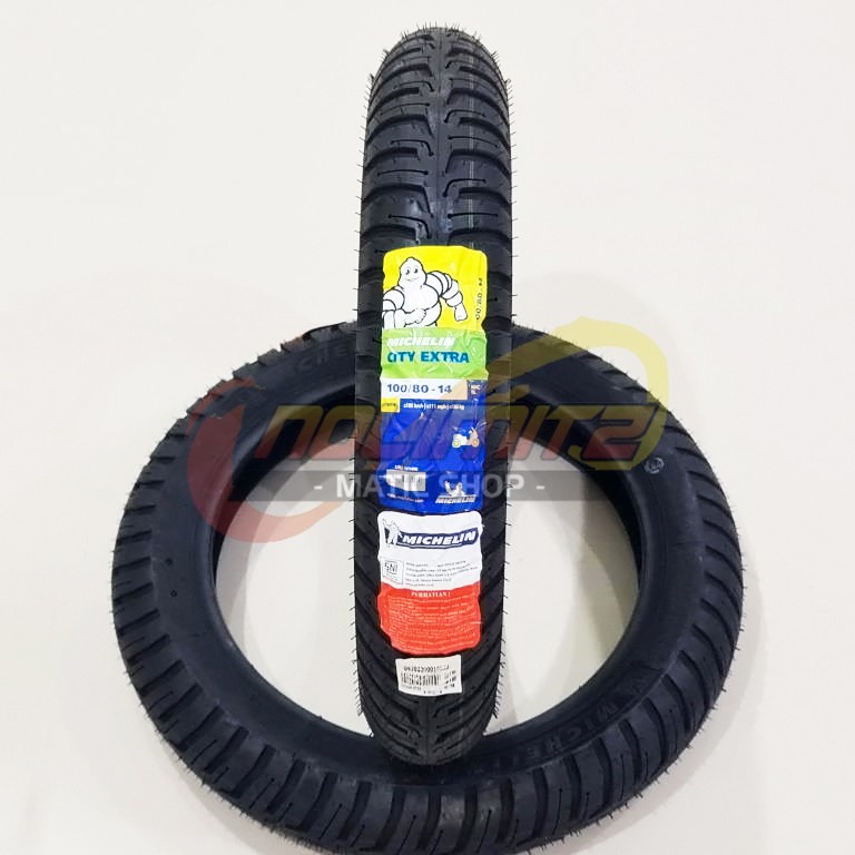 Ban Michelin City Extra 100/80 - 14 Tubeless Vario Beat Scoopy