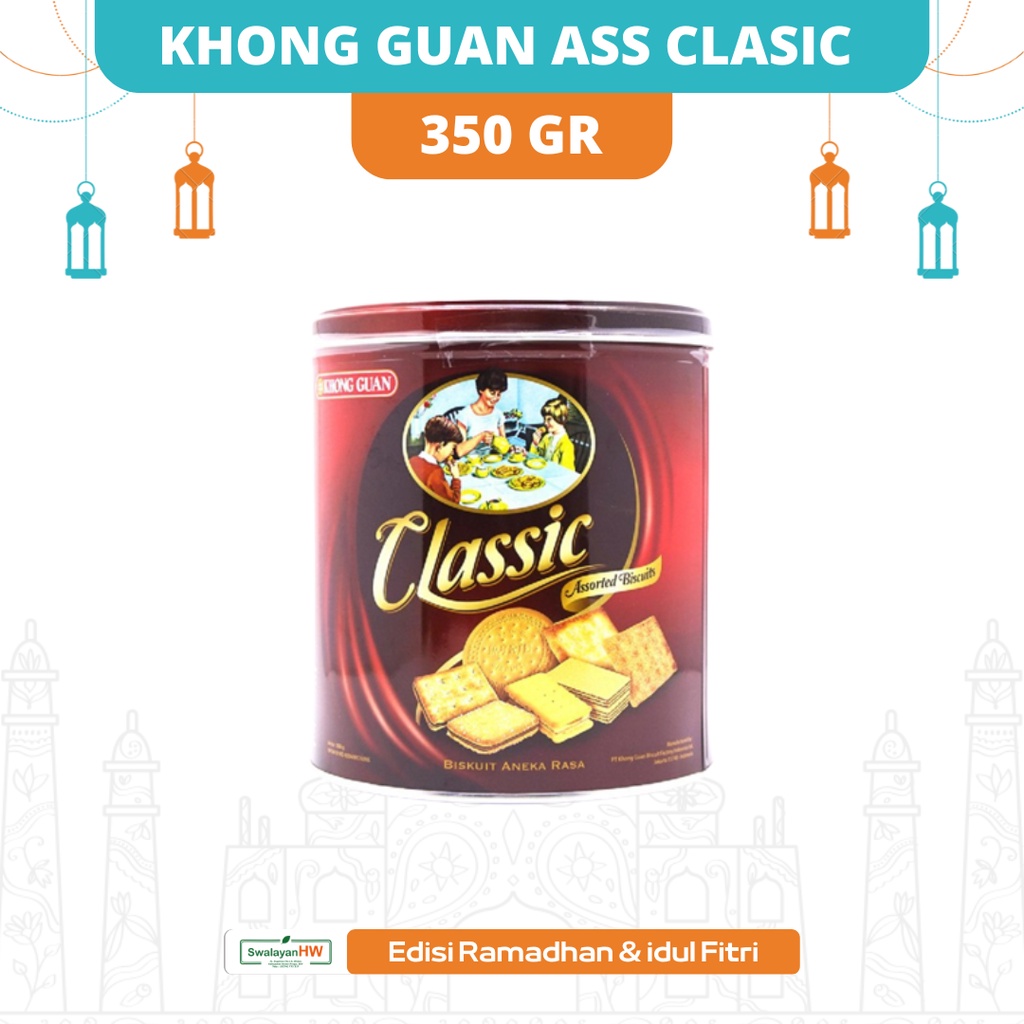 

KHONG GUAN ASSORTED CLASSIC 350GR I ED 30/04/2026