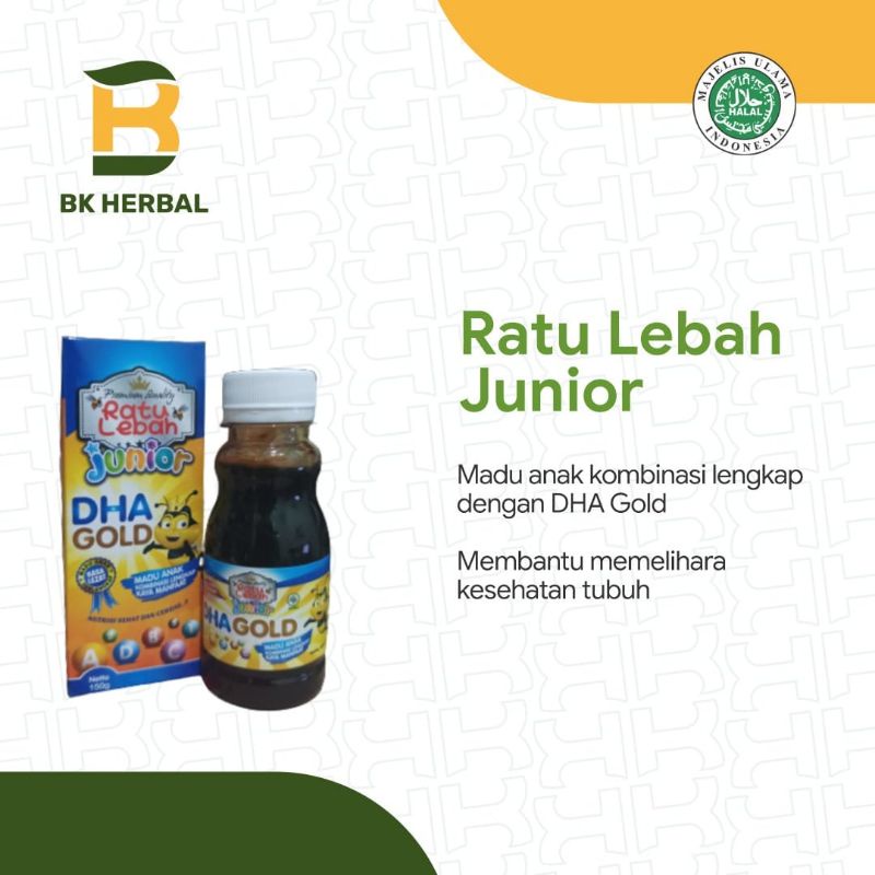 

Madu Anak DHA Gold Junior Ratu Lebah 160gr