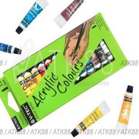 

FIF830 Cat Acrylic Vtec 6Ml 12 warna Cat Acrilic Vtec 6ml Cat Akrilik Vtec |||