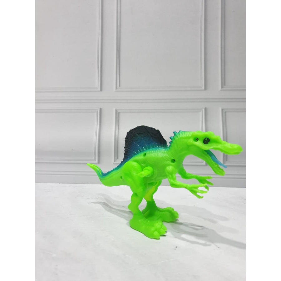 Mainan  Lucu Dino Putar / Dino Loncat / Jumping Dino / Dino Lompat /Dinosaurus Putar