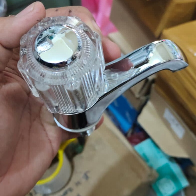 Kran Wastafel Toto T205MB | kran wastafel putar Toto (bekas)