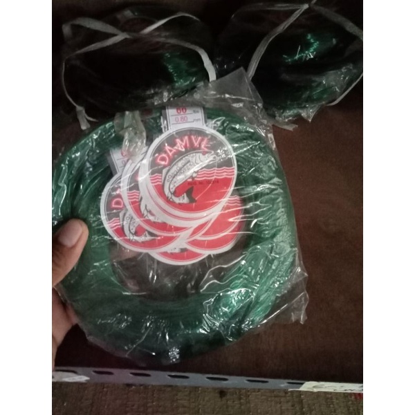 senar DaMyl hijau 40, 50, 60, 70, 80, 90,100,120,150lbs