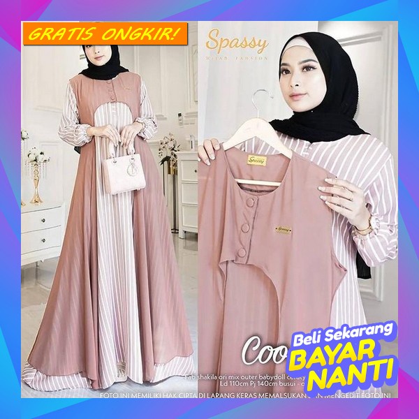 Baju Gamis Terbaru 2022 Ratu Dress Games Syari Ghamis Ibu2 Import Perempuan Bsju Games Bisa Cod Dres
