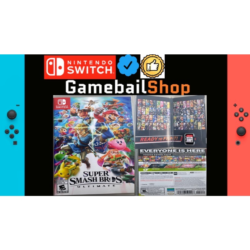 Nintendo Switch Game - Super Smash Bros Ultimate SSBU
