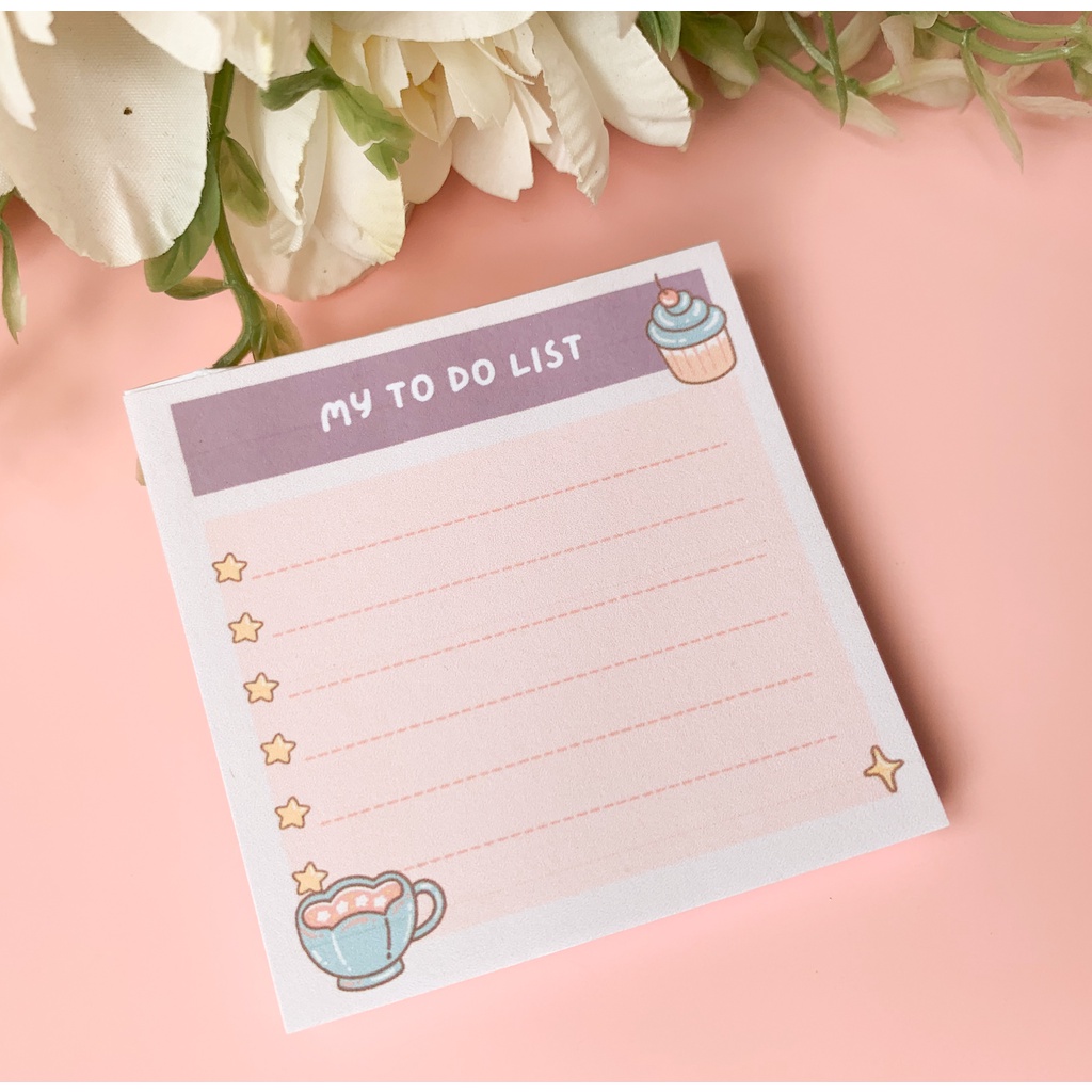 【GOGOMART】Kertas Memo Memopad Memo Notepad / Memo Catatan Bukan Sticky Notes Tempel - MM006