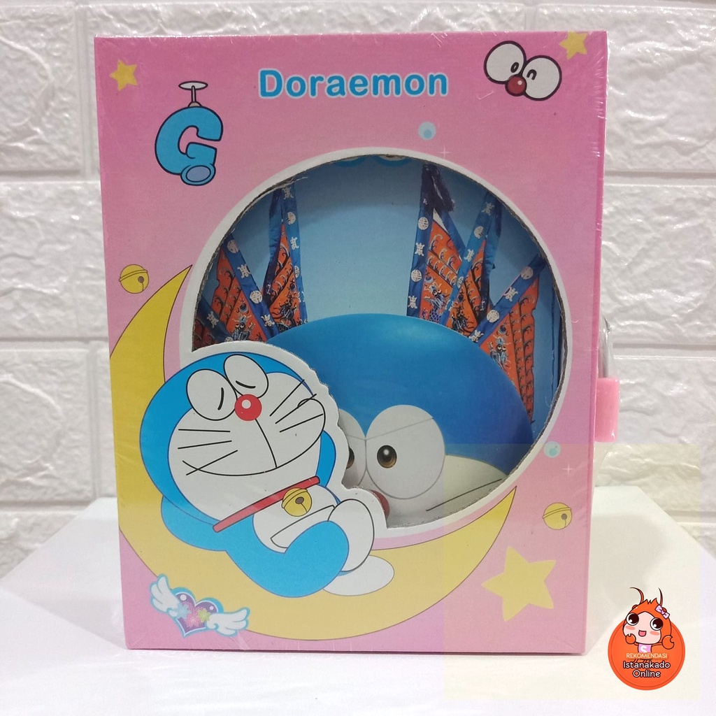 

Buku Diary Kunci Gembok Doraemon -Pink PS006697