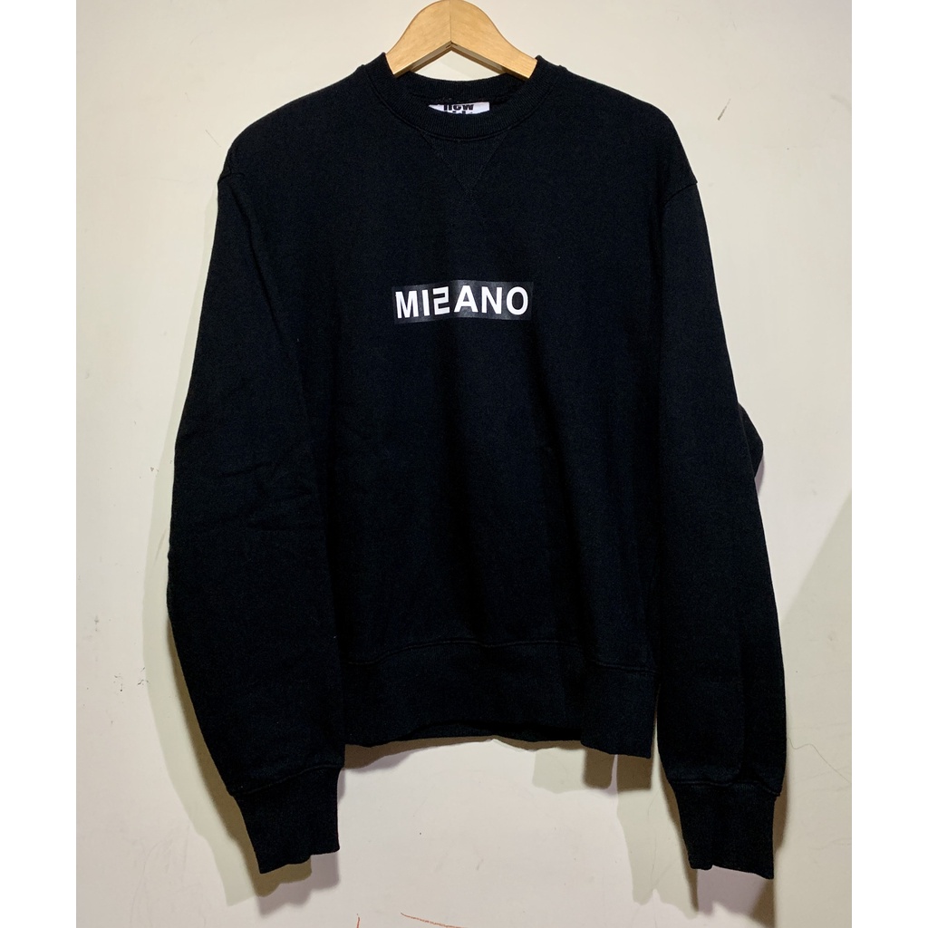 seoul newyork tokyo paris london milano new kidz nohant black crewneck size M - like new