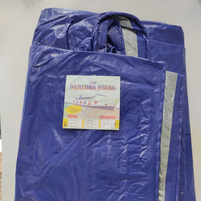 

6 M X 8 M / NM A5 TERPAL TARPAULIN PLASTIK PENUTUP SERBAGUNA