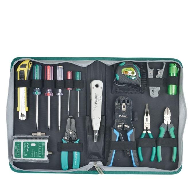 PROSKIT PK-4013 Network Installation Tool Kit - PERALATAN INSTALASI