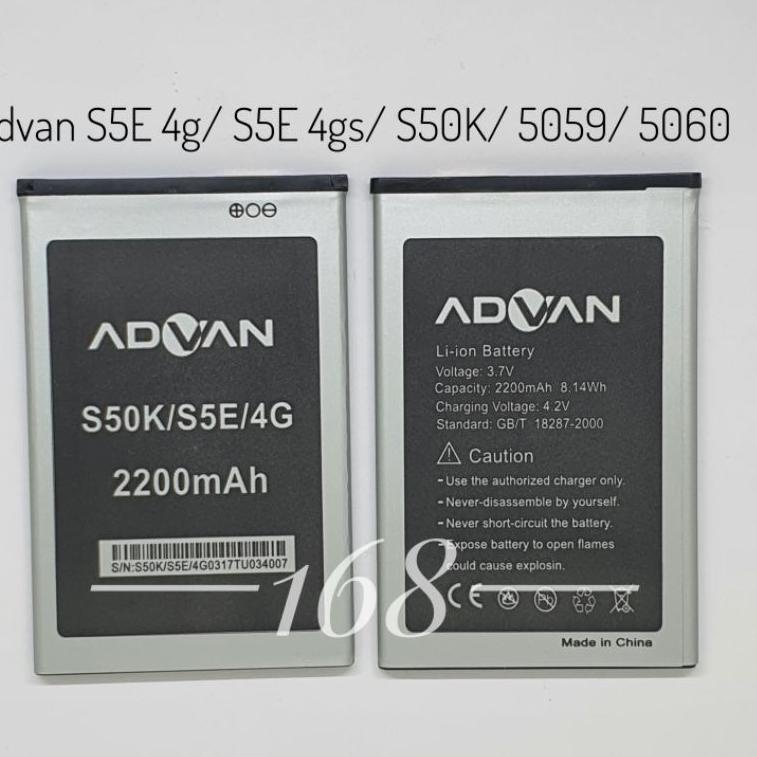 SAM.22Ja23a– Baterai Batre Advan S5E 4G S5E 4Gs 5059 Battery Batere Advan SAdvan 5060 Original