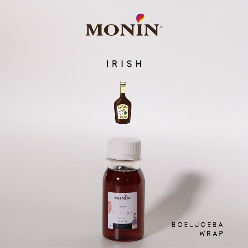 Monin Irish Syrup Repack [30, 50, 100] g