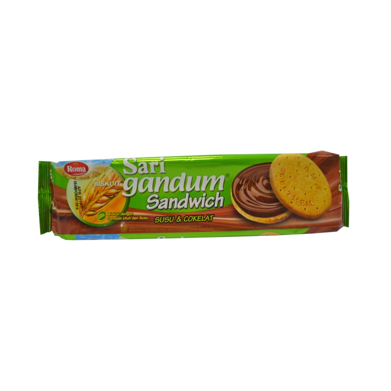 

Roma Sari Gandum Sandwich Cklt 115Gr