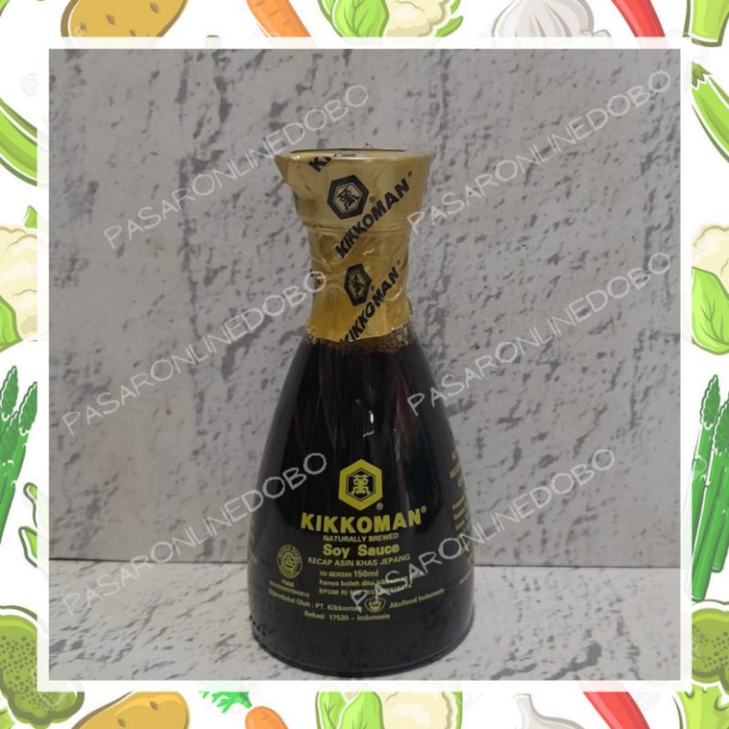 

Soy Sauce Kikkoman all purpose 150ml / Kecap Kikkoman