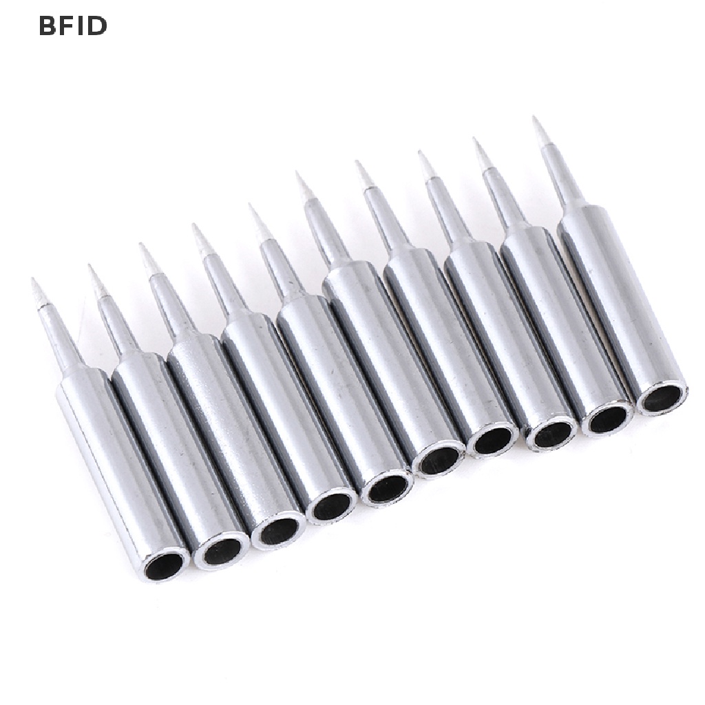 [BFID] 10pcs 900m-t-i solder tips solder Tajam Pengganti solder Alat Kepala Besi [ID]