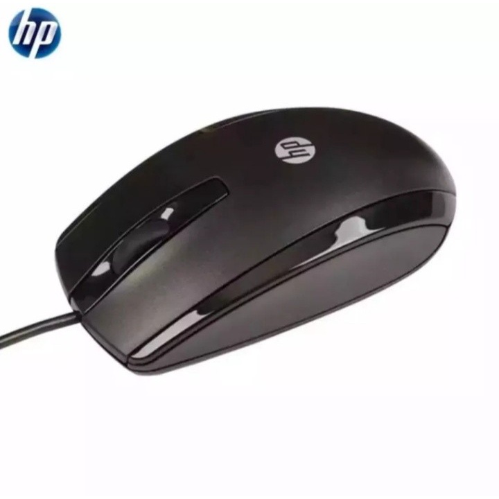 MOUSE WIRED HP X500 / MOUSE KABEL HP X 500 OPTICAL USB