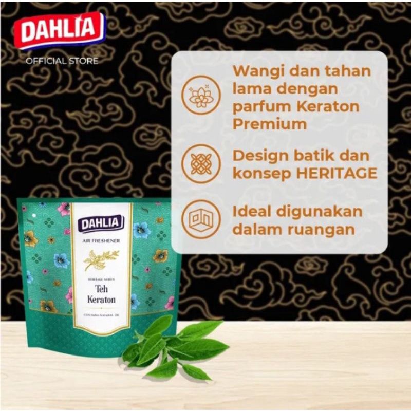 Dahlia Heritage Series Air Freshener Gel TEH KERATON [75 Gr]