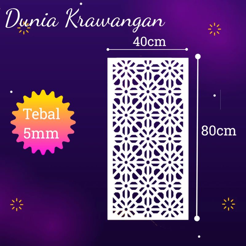 KRAWANGAN PVC FOAM BOARD / CUTTING PVC FOAM BOARD DK-61