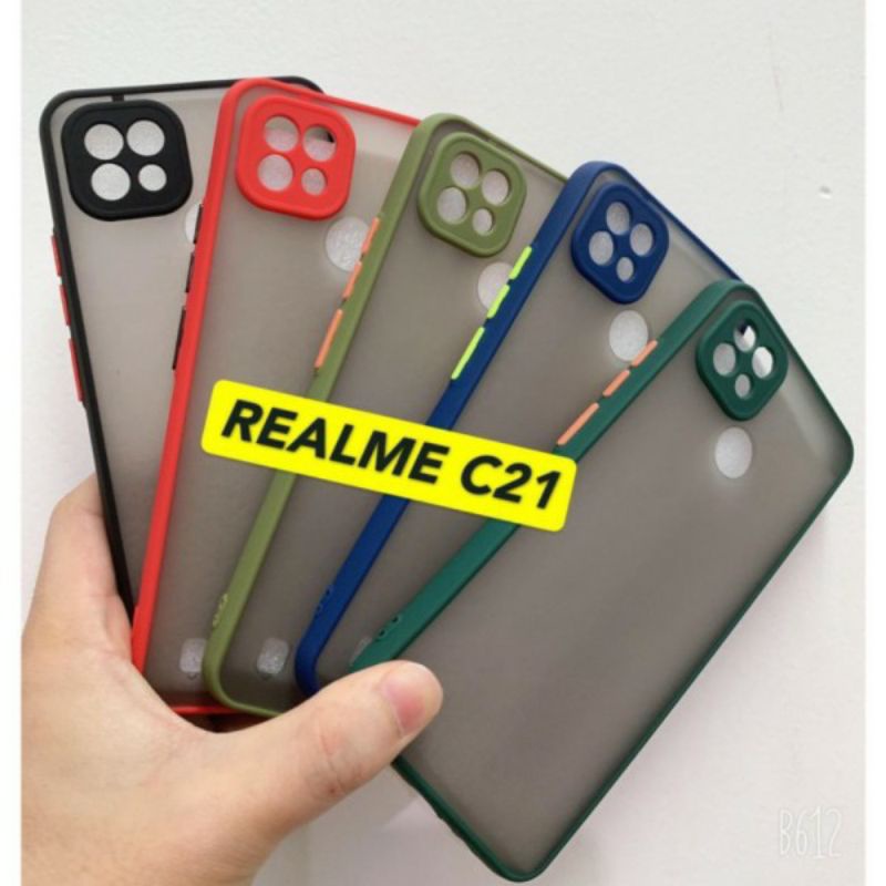 Softcase Slicon Aero Realme C21/C21Y/C25/C25S/C25YS Slicon Case pelindung Camera