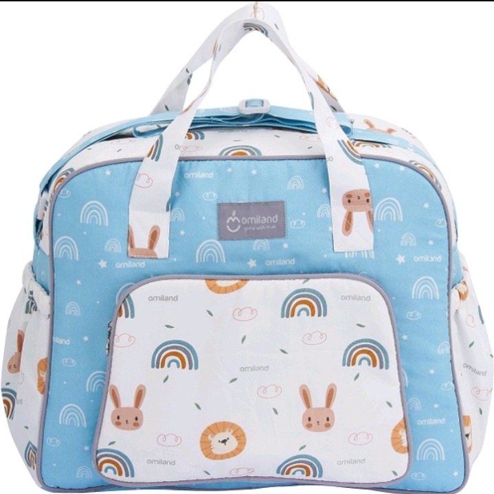 Omiland Diaper Bag Tas Bayi Besar Rainbow Series OB27171/72