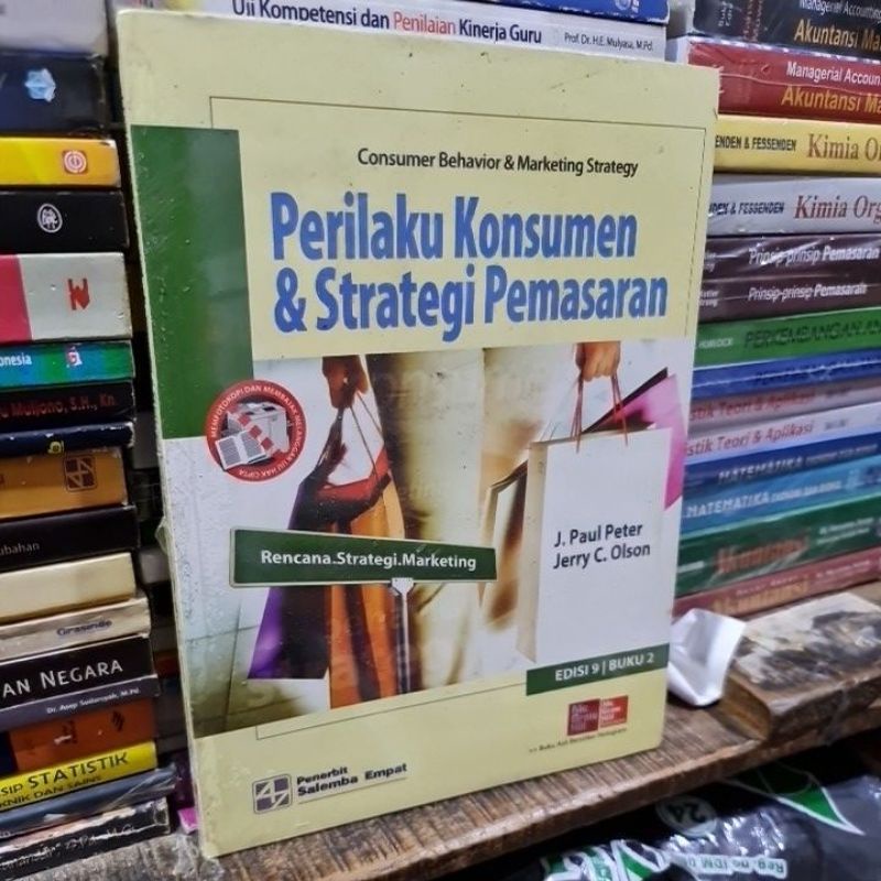 Jual Perilaku Konsumen Dan Strategi Pemasaran Buku 2 Edisi 9 By J Paul