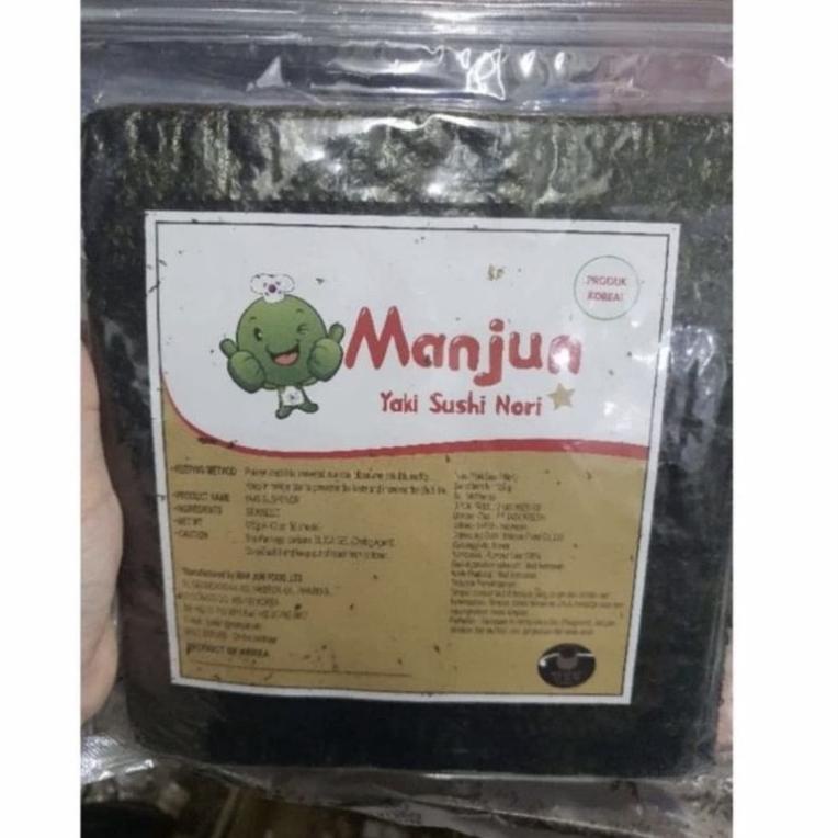 

Terlaris - manjun yaki sushi nori / seaweed / rumput laut ✍
