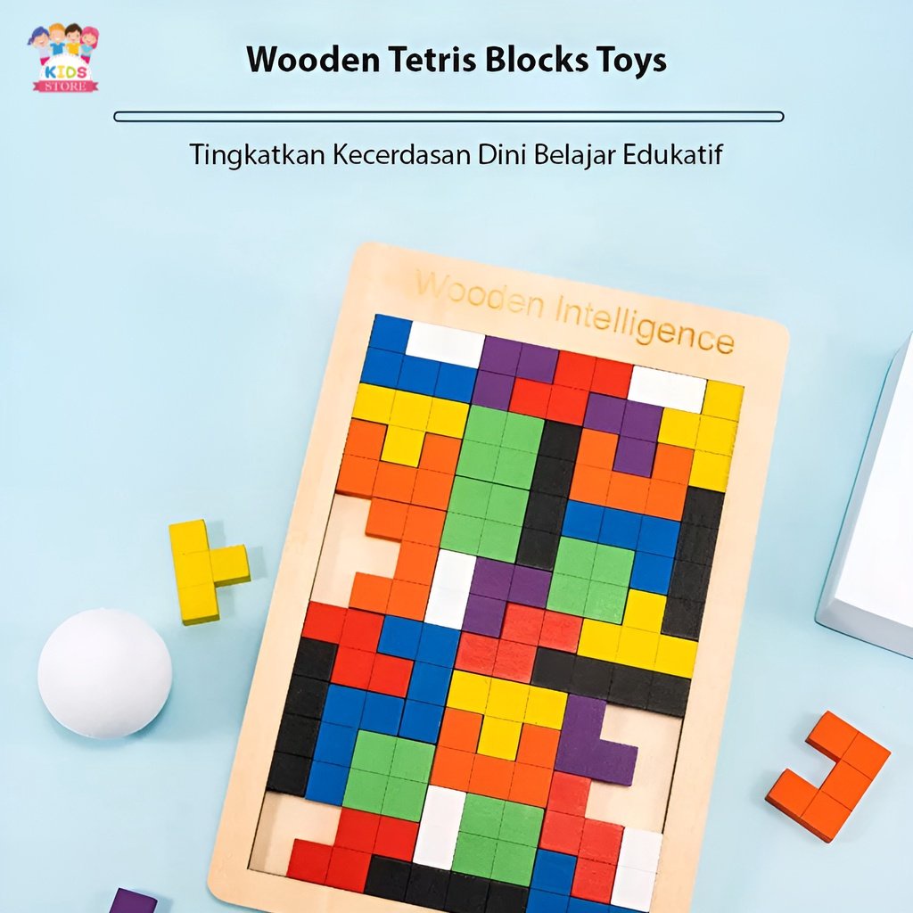 Tetris Puzzle Brain Game | Mainan Edukasi Anak Laki Laki | Kado Ulang Tahun Anak Perempuan | Mainan Terbaru 2022