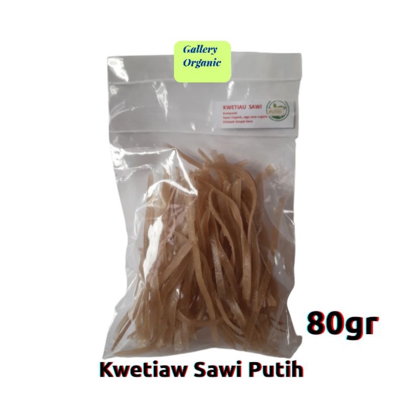 

Kwetiaw Sawi Putih | Mie Tiaw | Gluten Free | 80gr