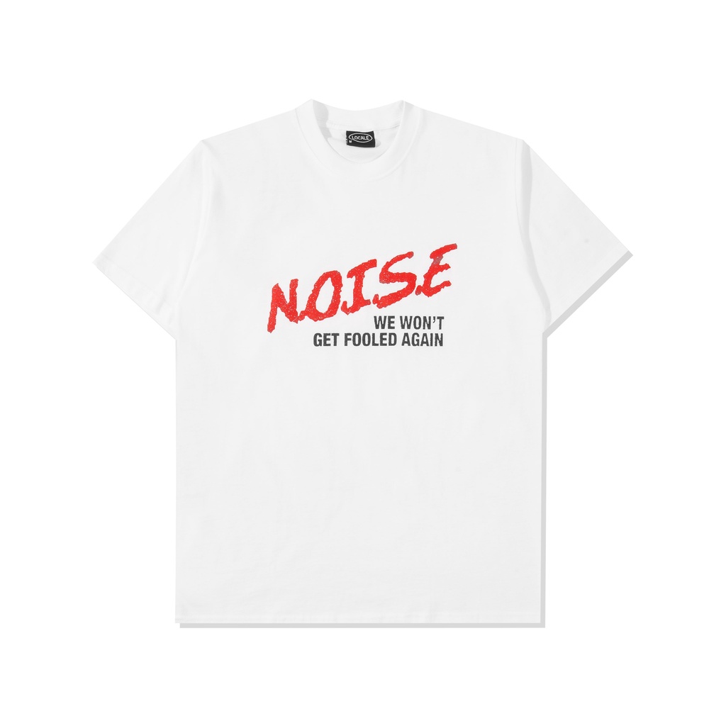 Locale Noise White Tshirt