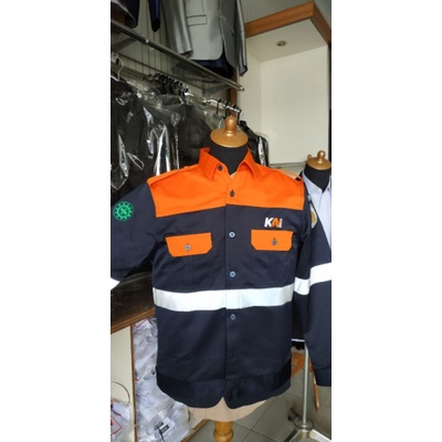 Atasan R6 Safety #SafetyOrange #SafetyBiruDongker #SafetyPraSarana